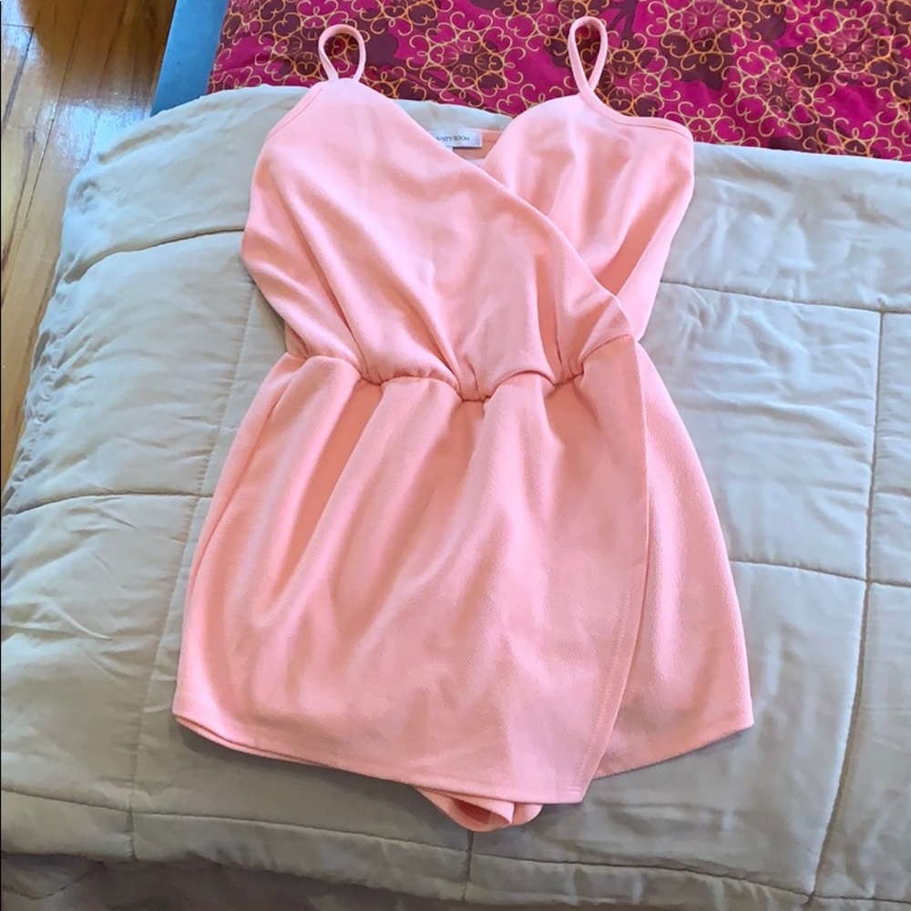 Peach romper